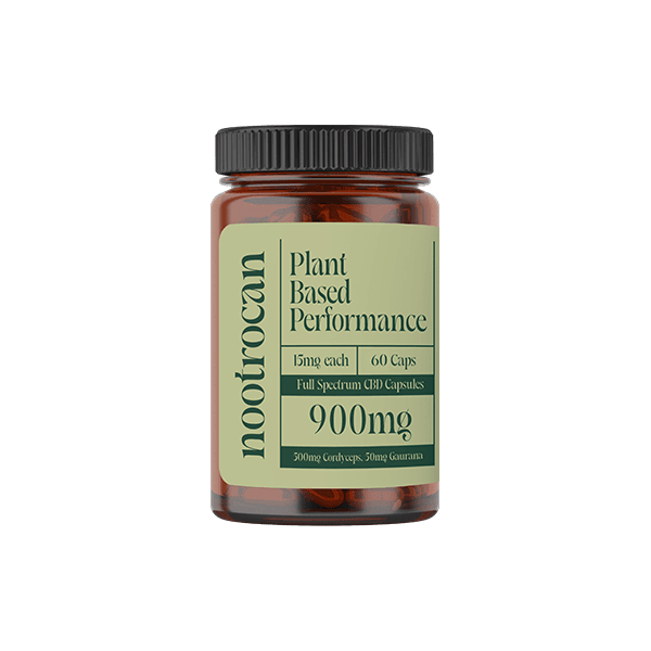 Nootrocan 900mg Full Spectrum CBD Nootropic Capsules - 60 Caps - Natural Euphoria