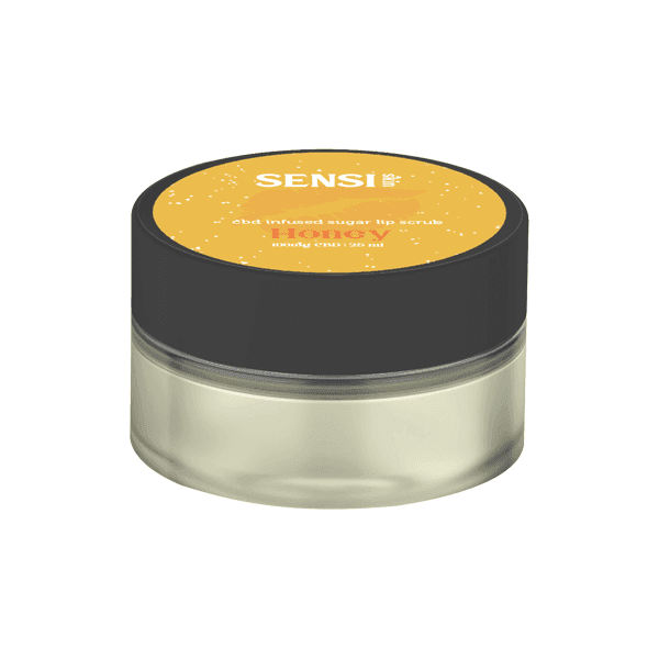 Sensi Skin 100mg CBD Sugar Lip Scrub - 25g (BUY 1 GET 1 FREE) - Natural Euphoria