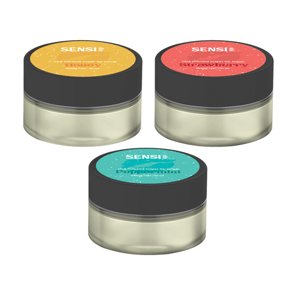 Sensi Skin 100mg CBD Sugar Lip Scrub - 25g (BUY 1 GET 1 FREE) - Natural Euphoria