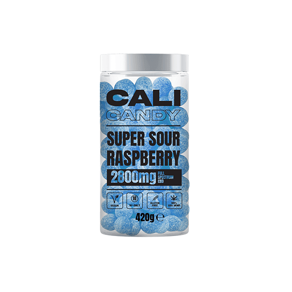 CALI CANDY MAX 2800mg Full Spectrum CBD Vegan Sweets - 10 Flavours - Natural Euphoria