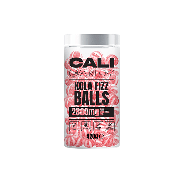 CALI CANDY MAX 2800mg Full Spectrum CBD Vegan Sweets - 10 Flavours - Natural Euphoria