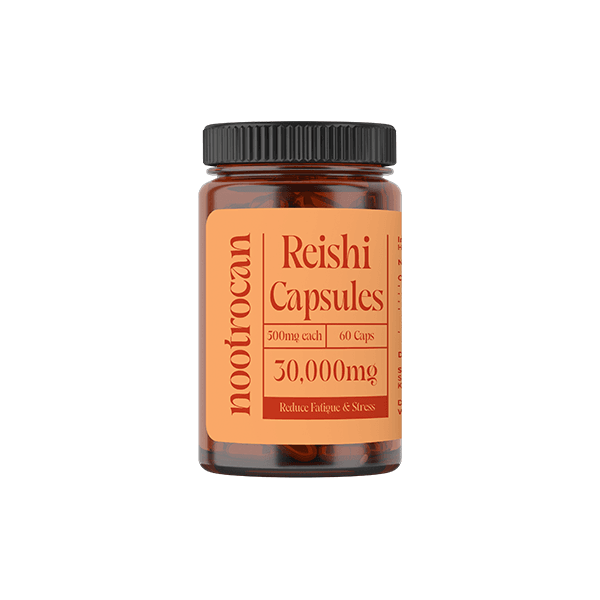 Nootrocan 30000mg Nootropic Vegan Mushroom Capsules - 60 Caps - Natural Euphoria