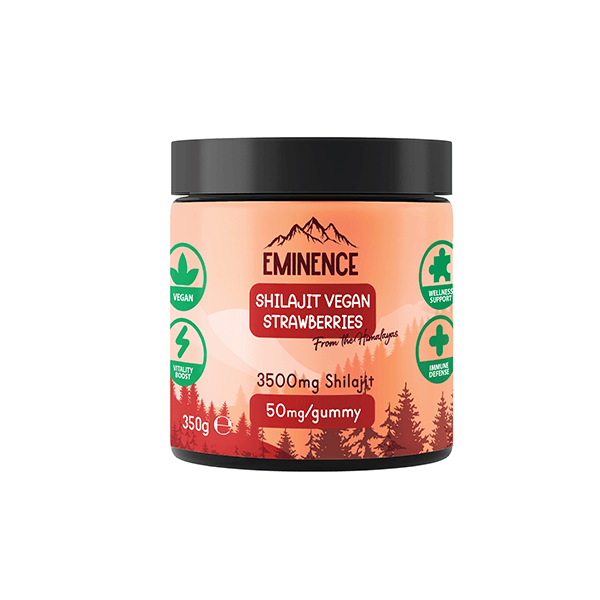 Eminence 3500mg Shilajit Vegan Gummies 350g - Natural Euphoria