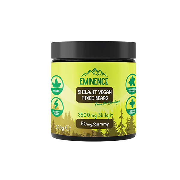 Eminence 3500mg Shilajit Vegan Gummies 350g - Natural Euphoria