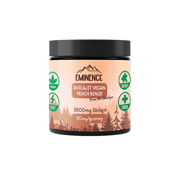 Eminence 3500mg Shilajit Vegan Gummies 350g - Natural Euphoria