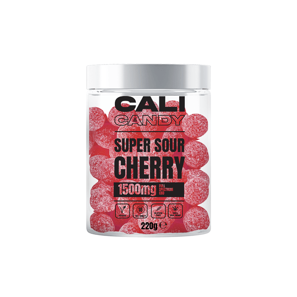 CALI CANDY MAX 1500mg Full Spectrum CBD Vegan Sweets - 10 Flavours - Natural Euphoria