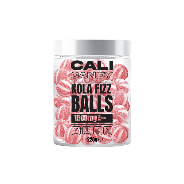 CALI CANDY MAX 1500mg Full Spectrum CBD Vegan Sweets - 10 Flavours - Natural Euphoria