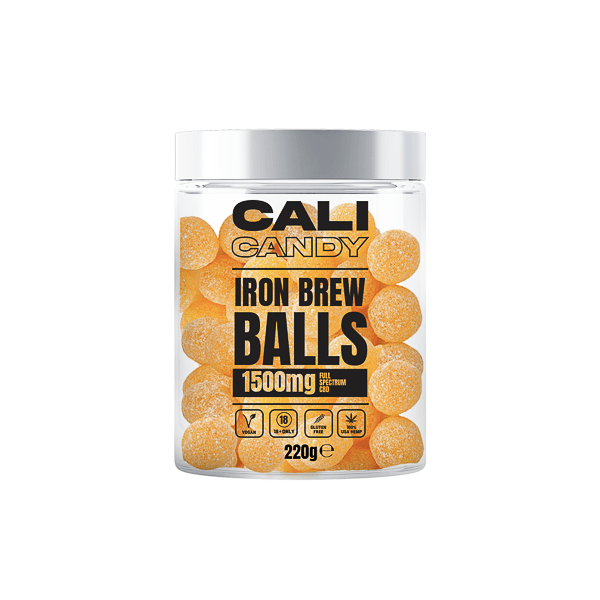 CALI CANDY MAX 1500mg Full Spectrum CBD Vegan Sweets - 10 Flavours - Natural Euphoria
