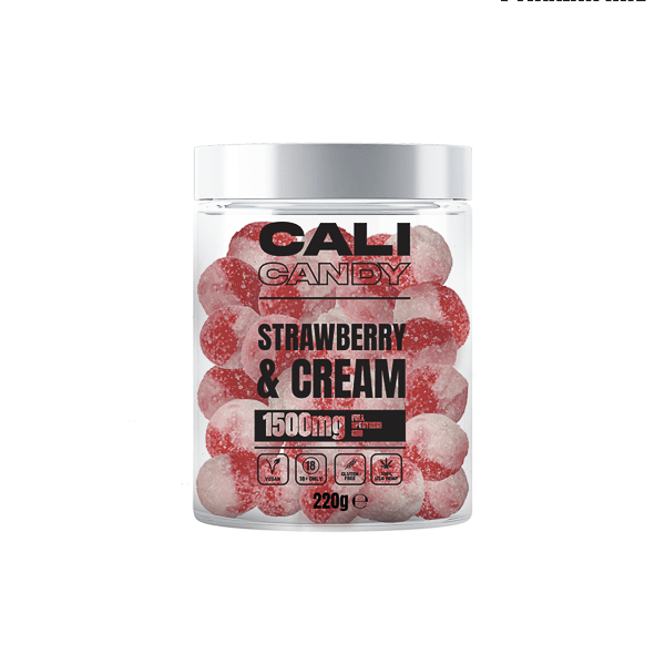 CALI CANDY MAX 1500mg Full Spectrum CBD Vegan Sweets - 10 Flavours - Natural Euphoria