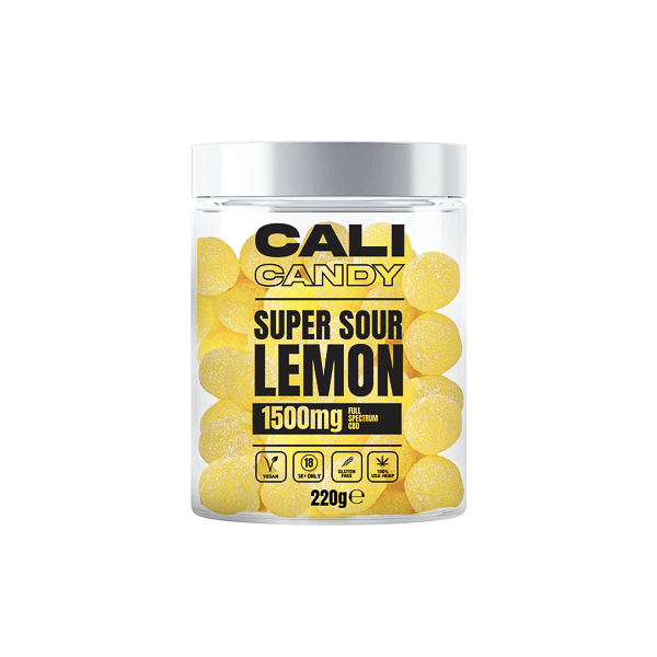 CALI CANDY MAX 1500mg Full Spectrum CBD Vegan Sweets - 10 Flavours - Natural Euphoria