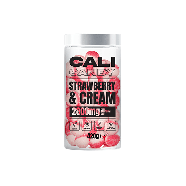 CALI CANDY MAX 2800mg Full Spectrum CBD Vegan Sweets - 10 Flavours - Natural Euphoria