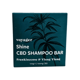 Voyager 100mg CBD Shine Shampoo Bar - 100g - Natural Euphoria