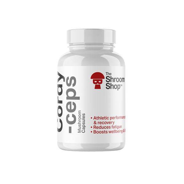 The Shroom Shop Cordycerps Mushroom 45000mg Capsules - 90 Caps - Natural Euphoria