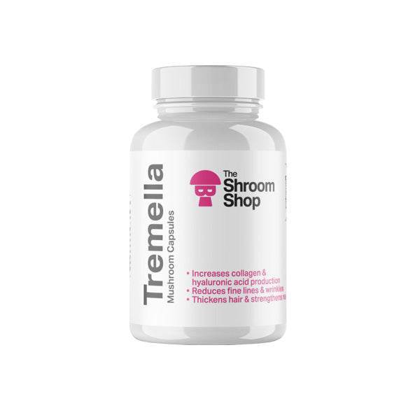 The Shroom Shop Tremella Mushroom 45000mg Capsules - 90 Caps - Natural Euphoria