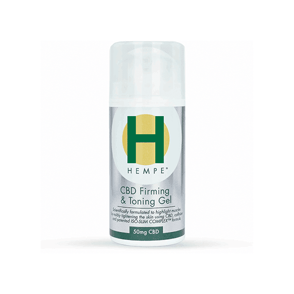 HEMPE 50mg CBD Firming & Toning Gel - 100ml - Natural Euphoria
