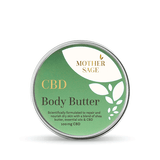 MotherSage 100mg CBD Body Butter - 100ml - Natural Euphoria
