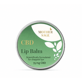 MotherSage 75mg CBD Lip Balm - 15ml - Natural Euphoria