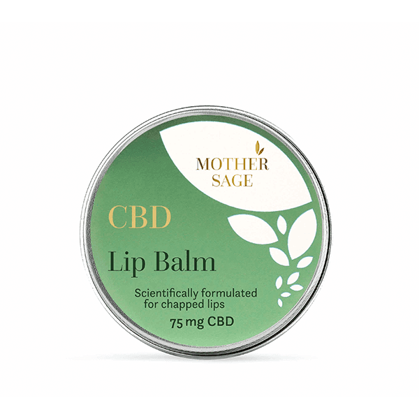MotherSage 75mg CBD Lip Balm - 15ml - Natural Euphoria