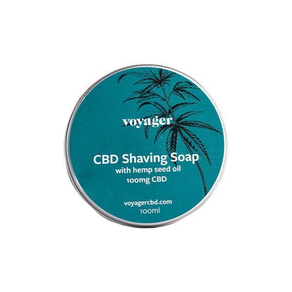 Voyager 100mg CBD Shaving Soap - 100ml - Natural Euphoria