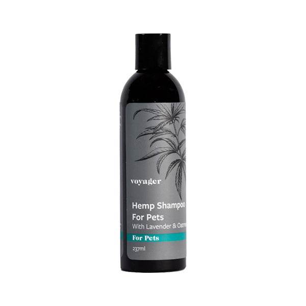 Voyager Pets Lavender & Oatmeal Hemp Shampoo - 273ml - Natural Euphoria
