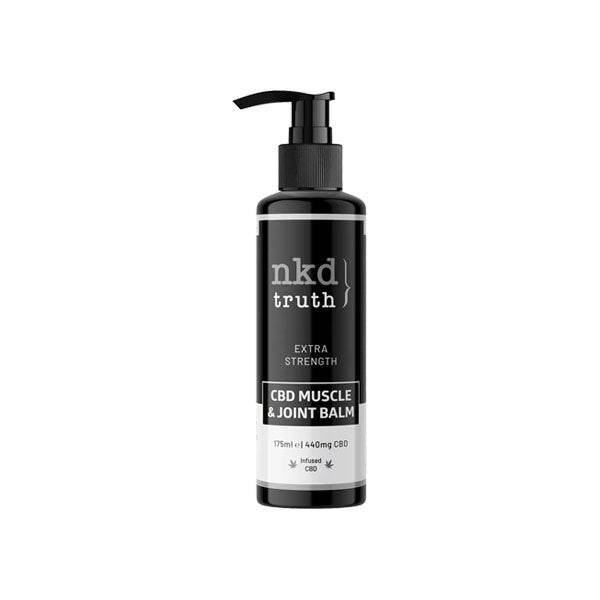 NKD 440mg CBD Extra Strength Muscle & Joint Balm - 175ml - Natural Euphoria