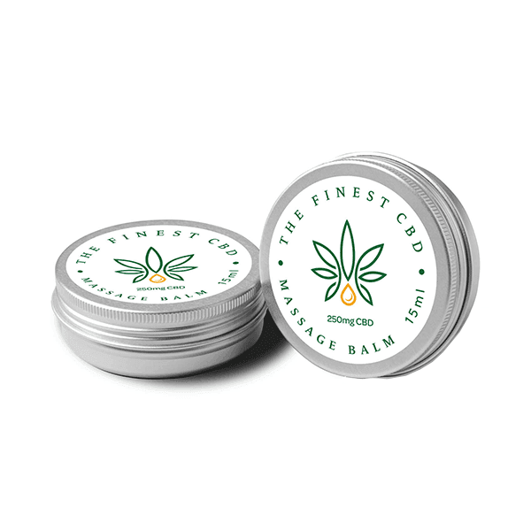 The Finest Balm 250mg CBD Massage Balm - 15ml - Natural Euphoria
