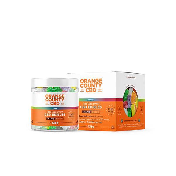 Orange County CBD 400mg Gummies - Small Pack - Natural Euphoria