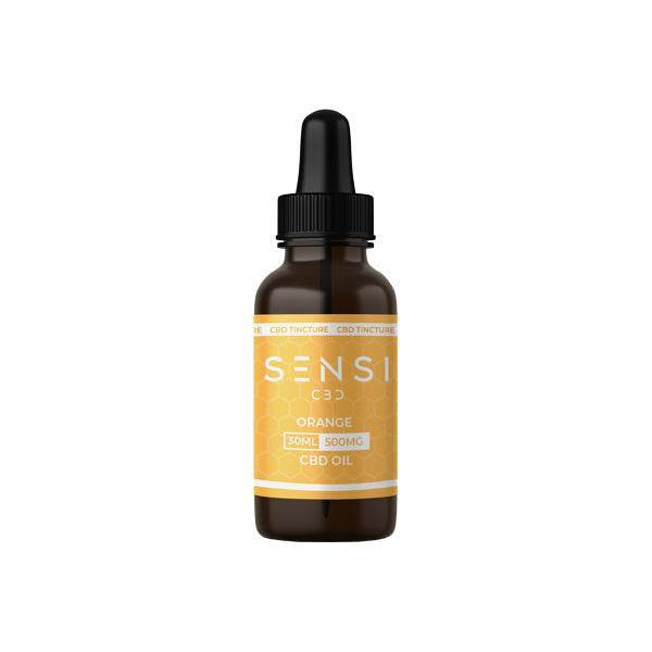 Sensi CBD 500mg CBD Broad-Spectrum Tinture Oil 30ml (BUY 1 GET 1 FREE) - Natural Euphoria
