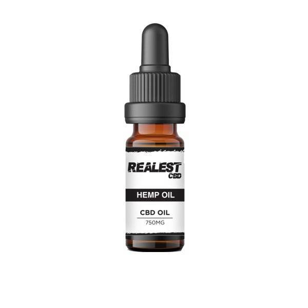 Realest CBD 750mg Broad Spectrum CBD 10ml Hemp Oil (BUY 1 GET 1 FREE) - Natural Euphoria