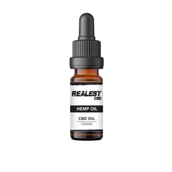 Realest CBD 1750mg Broad Spectrum CBD 10ml Hemp Oil (BUY 1 GET 1 FREE) - Natural Euphoria