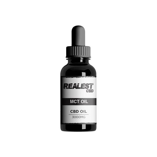Realest CBD 3000mg Broad Spectrum CBD MCT Oil - 30ml (BUY 1 GET 1 FREE) - Natural Euphoria