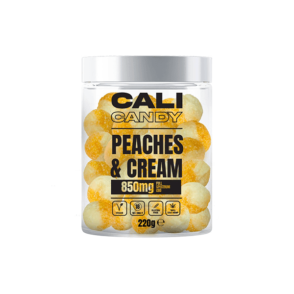 CALI CANDY 850mg Full Spectrum CBD Vegan Sweets (Small) - 10 Flavours - Natural Euphoria