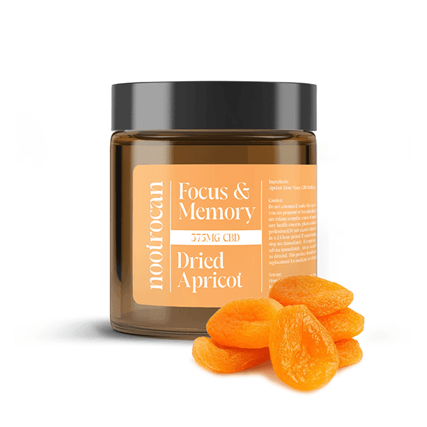 Nootrocan 375mg Full Spectrum CBD Nootropic Dried Fruits - 150g - Natural Euphoria