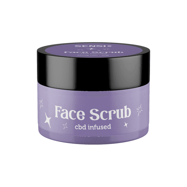 Sensi Skin 100mg CBD Face Scrub - 50g (BUY 1 GET 1 FREE) - Natural Euphoria