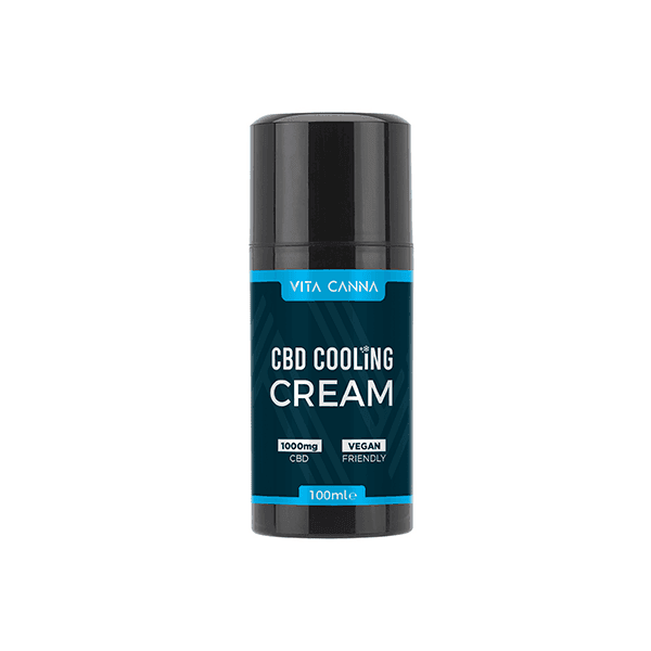Vita Canna 1000mg CBD Cooling Cream 100ml - Natural Euphoria