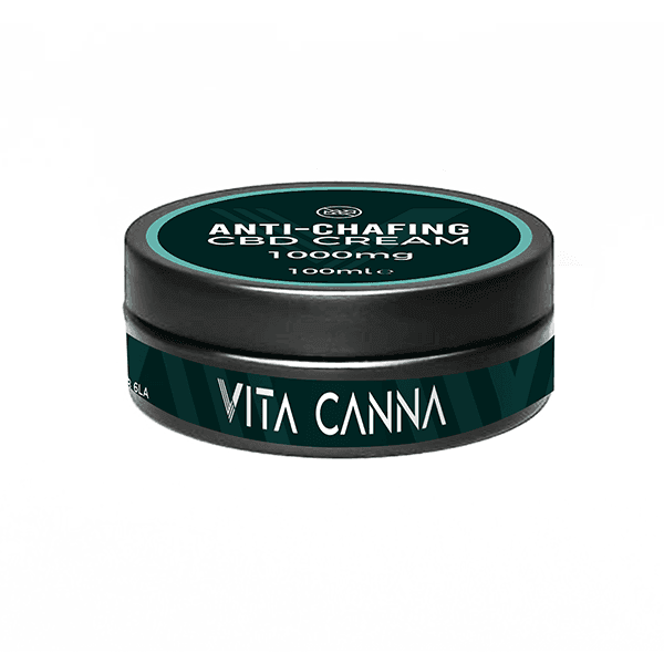 Vita Canna 1000mg CBD Anti-Chafing Cream 100ml - Natural Euphoria