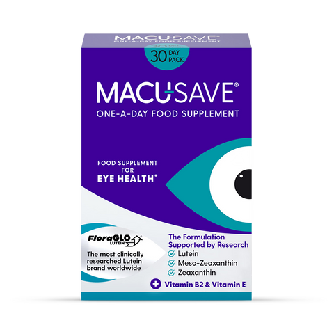 Macusave Eye Health Supplement – Lutein, Zeaxanthin & Meso-Zeaxanthin for Macular Support