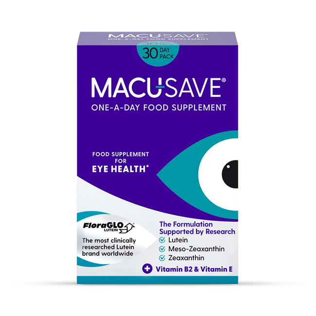 Macusave Eye Health Supplement – Lutein, Zeaxanthin & Meso-Zeaxanthin for Macular Support