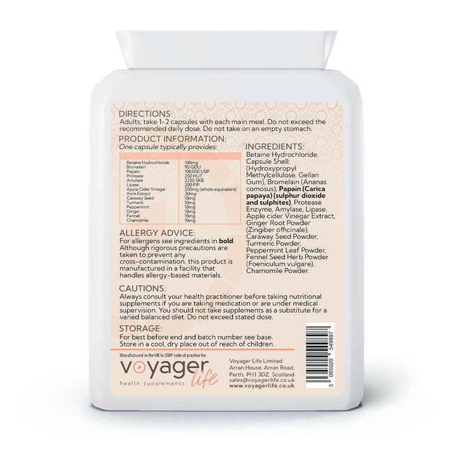 Digestive Enzymes Complex 90 Capsules