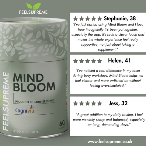 Mind Bloom | Memory & Focus Support for Women