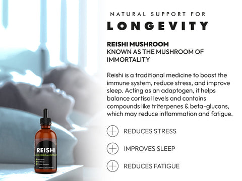 Reishi Mushroom Liquid Extract