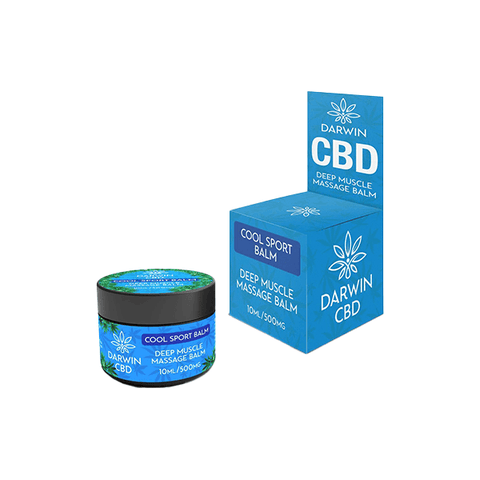 Darwin CBD 500mg Cool Sport Balm - 10ml - Natural Euphoria