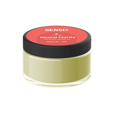 Sensi CBD 100mg CBD Massage Wax - 100g (BUY 1 GET 1 FREE) - Natural Euphoria