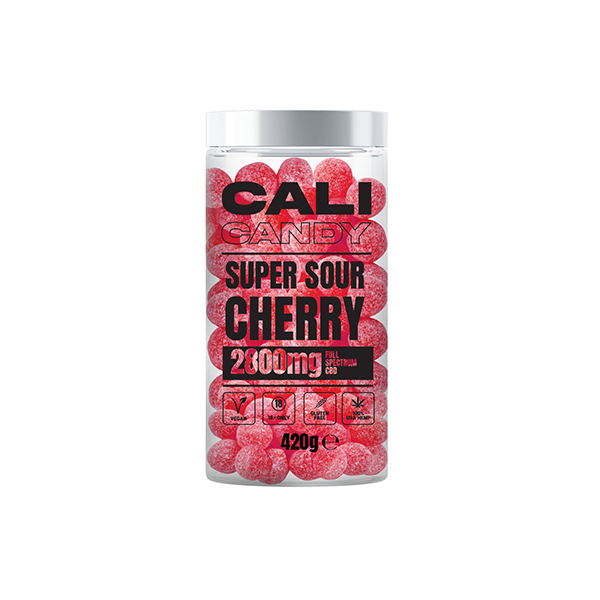 CALI CANDY MAX 2800mg Full Spectrum CBD Vegan Sweets  - 10 Flavours