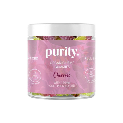 Purity 120mg Full-Spectrum CBD Vegan Gummies 150g - Natural Euphoria