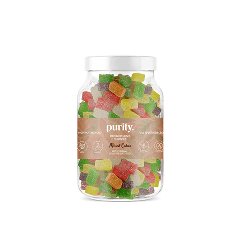 Purity 1600mg Full-Spectrum CBD Vegan Gummies 400g - Natural Euphoria