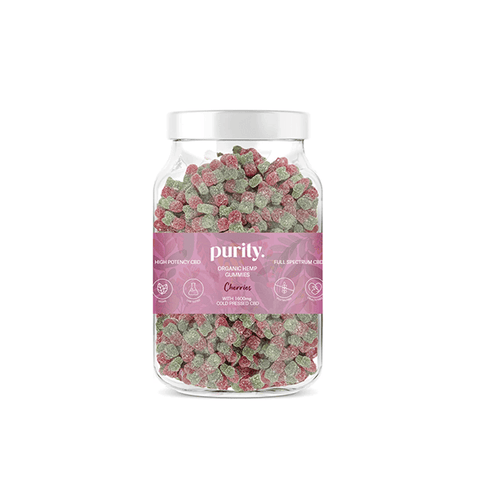 Purity 1600mg Full-Spectrum CBD Vegan Gummies 400g - Natural Euphoria
