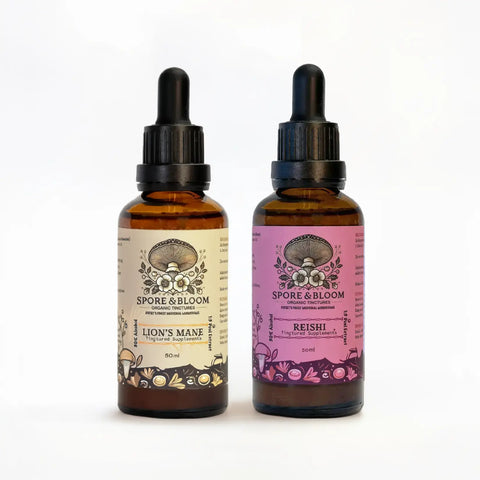 Calm & Focus Stack – Lion’s Mane & Reishi