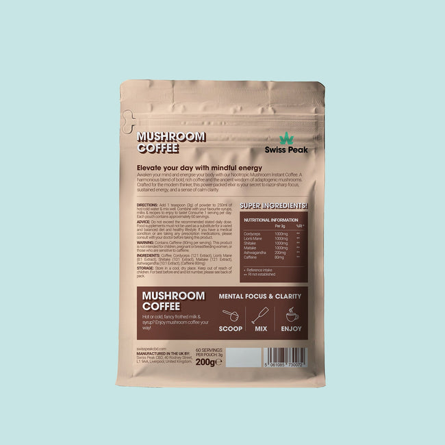 Functional Mushroom Coffee | 60 Servings