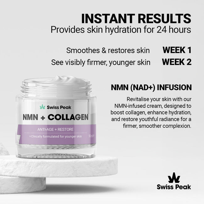 NMN + Collagen Anti-Ageing Face Cream | 50ml